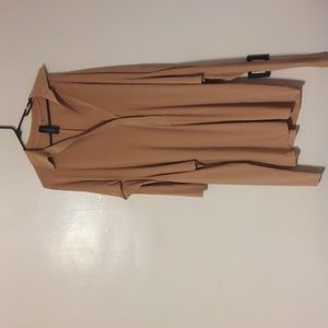 Norma kamali nude ty front NK dress to knee size M/38